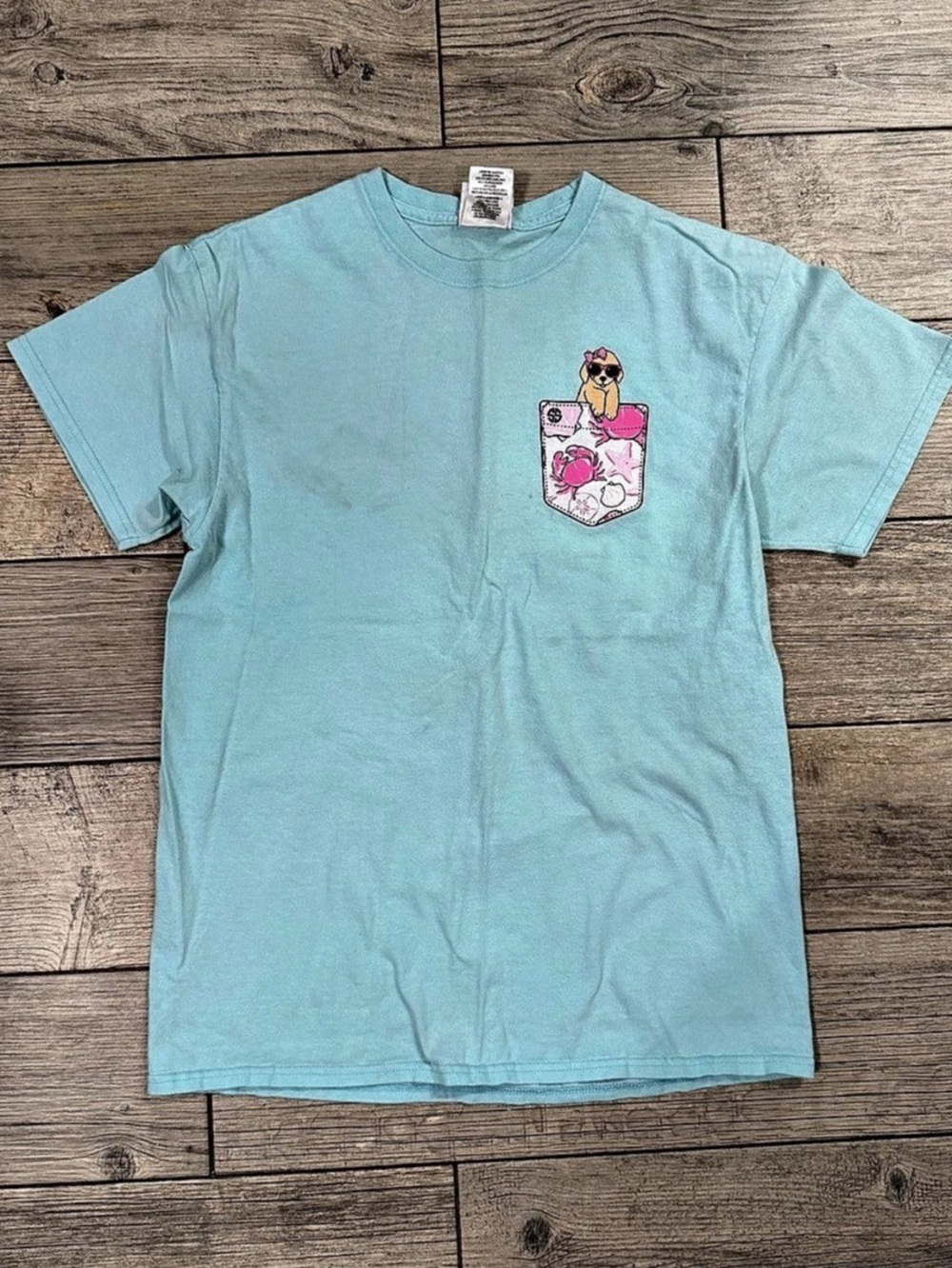Simply Southern Sandy Toes Sunkissed Nose Dog Graphic T-Shirt